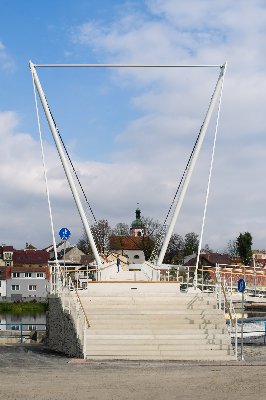 Lávka pro pěší přes řeku Otavu, Písek